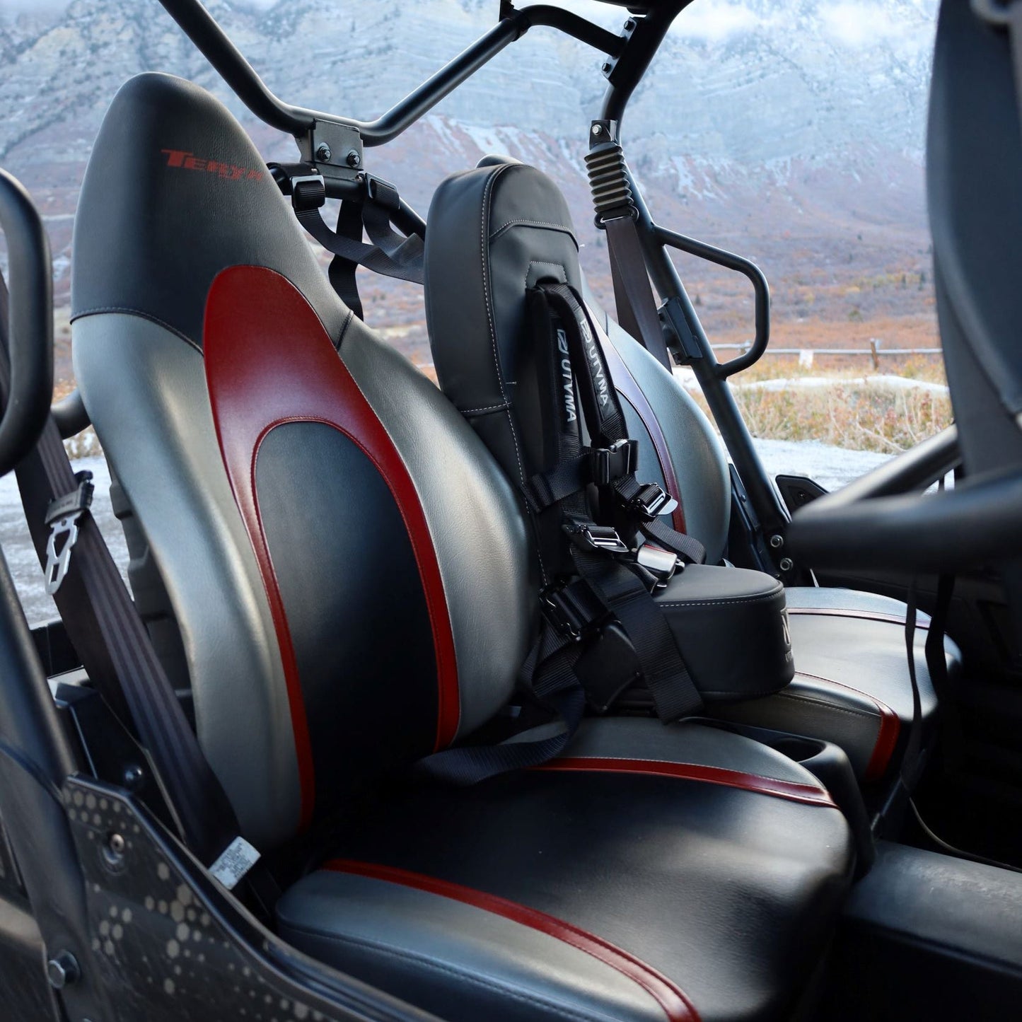 Kawasaki Teryx 4 Rear Bump Seat with Harness