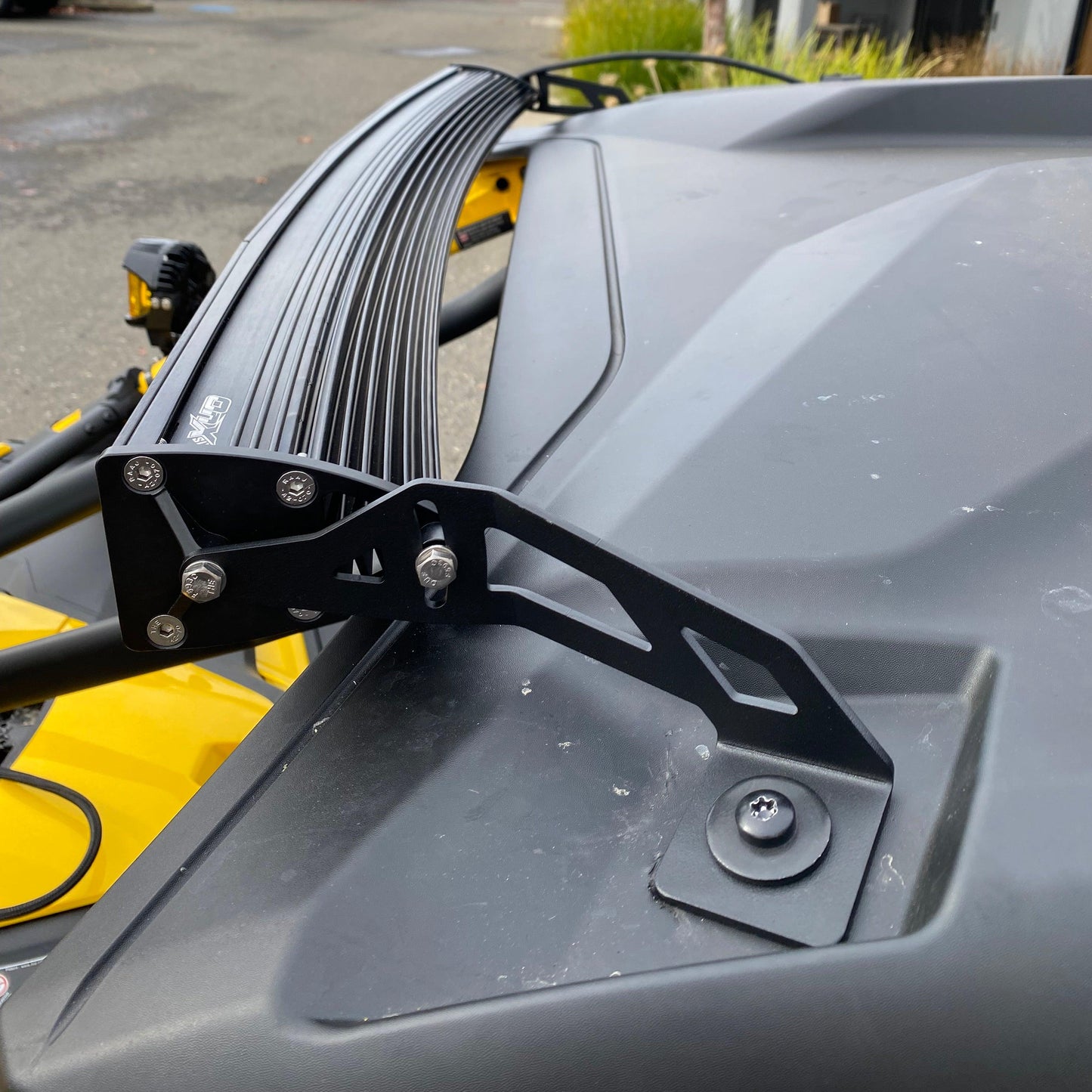 Can-Am Maverick R Light Bar Mounting Brackets UTV Lighting - Studio View | Factory UTV