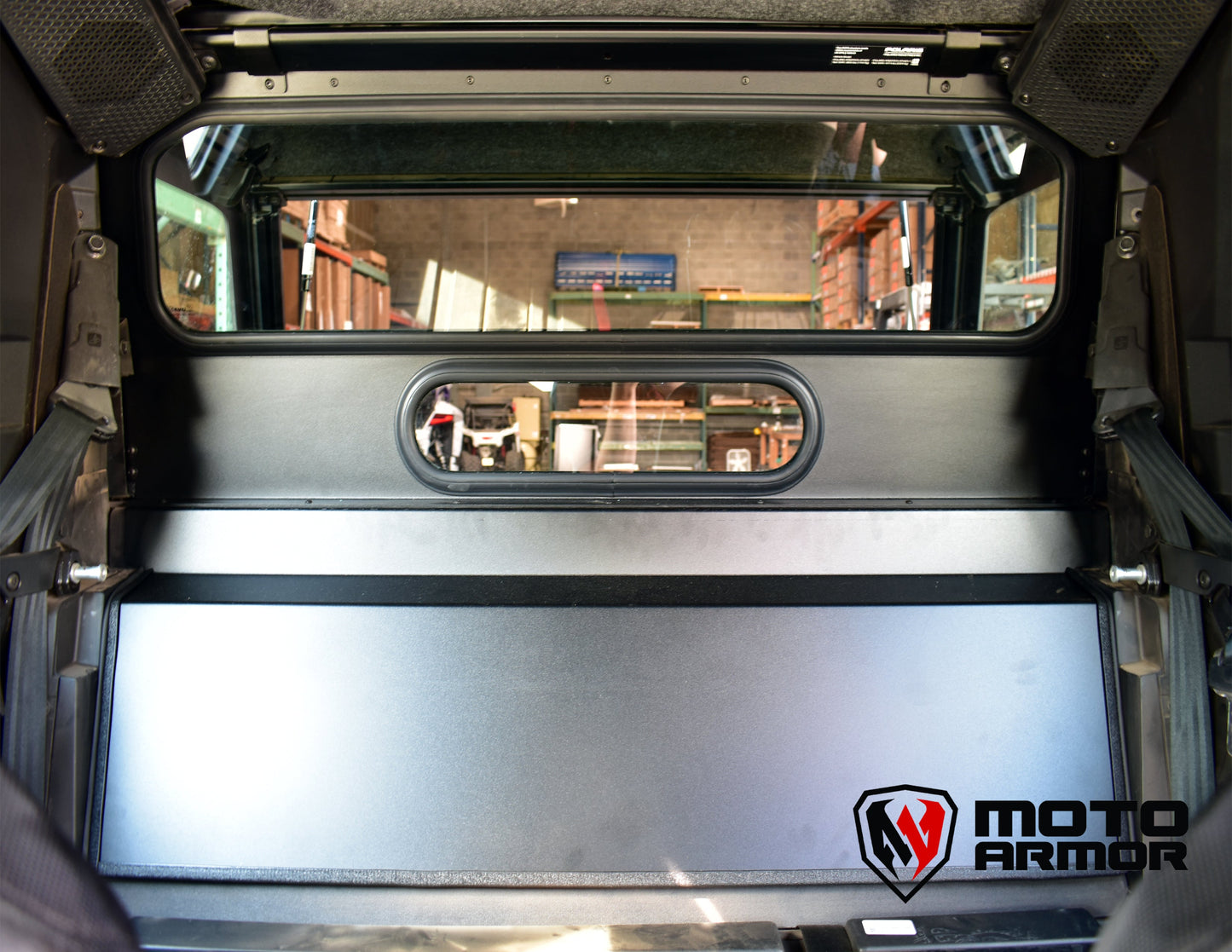 Moto Armor Polaris Xpedition Glass Rear Window Panel - view 5