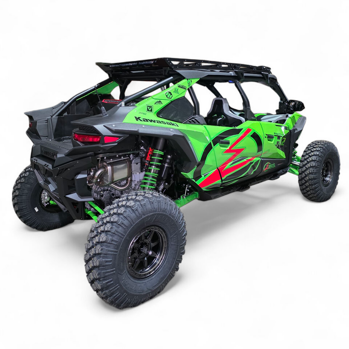 Kawasaki Teryx H2 Volt Rock Steps Elektric Offroad