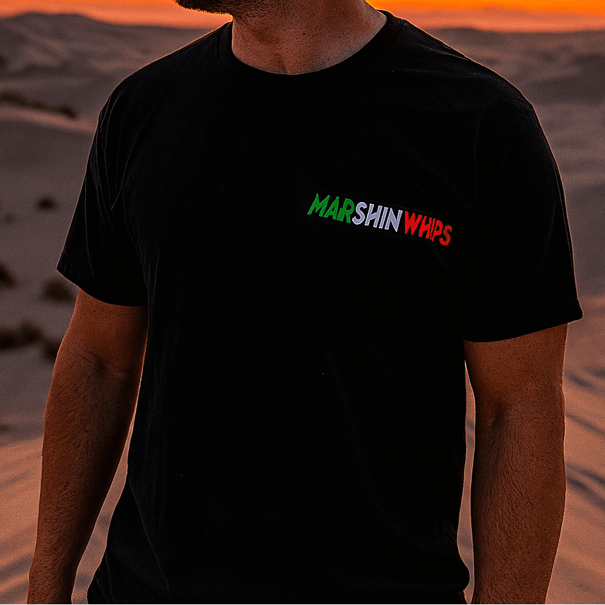 Green/White/Red Logo T-Shirt