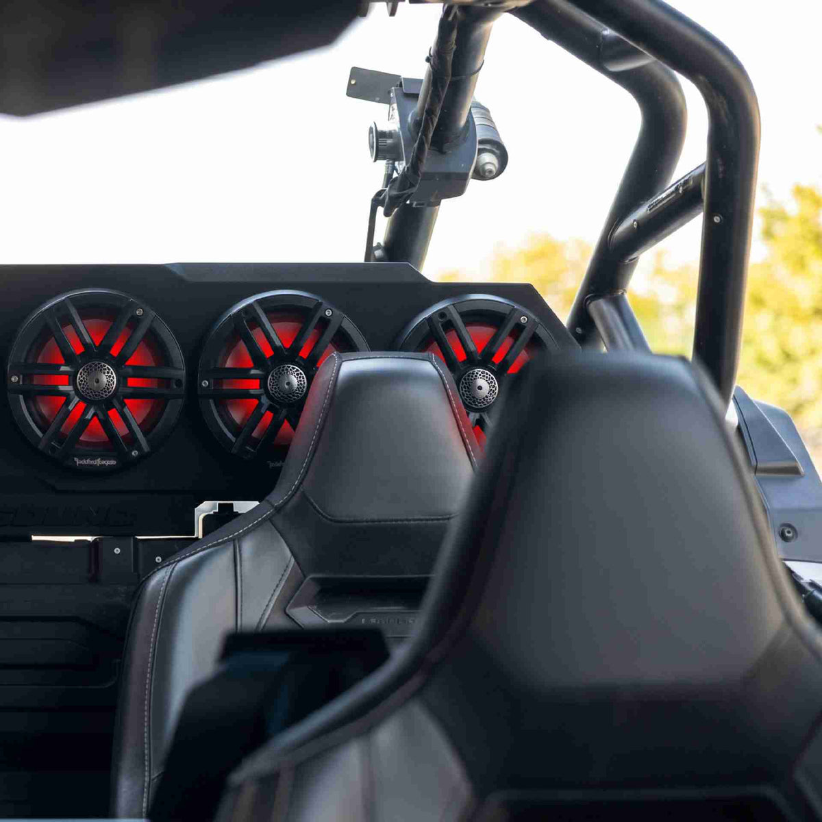 Polaris RZR Pro Rear Behind Head Speaker Enclosure | MOTOSOUND