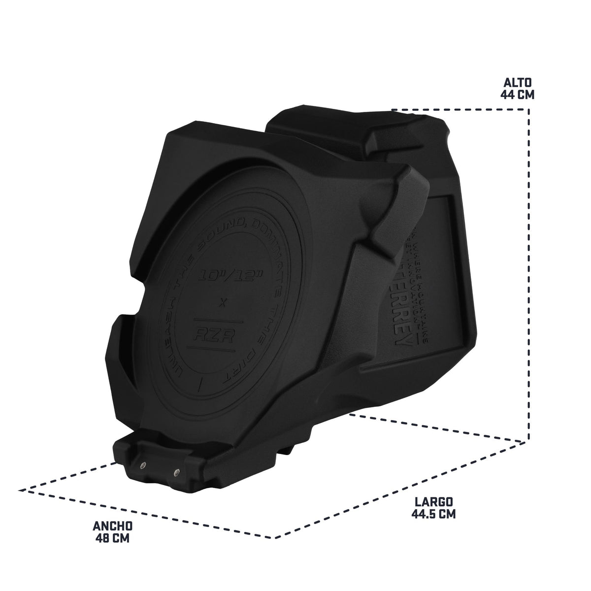 Polaris RZR Pro Passenger Dash Subwoofer Enclosure | MOTOSOUND