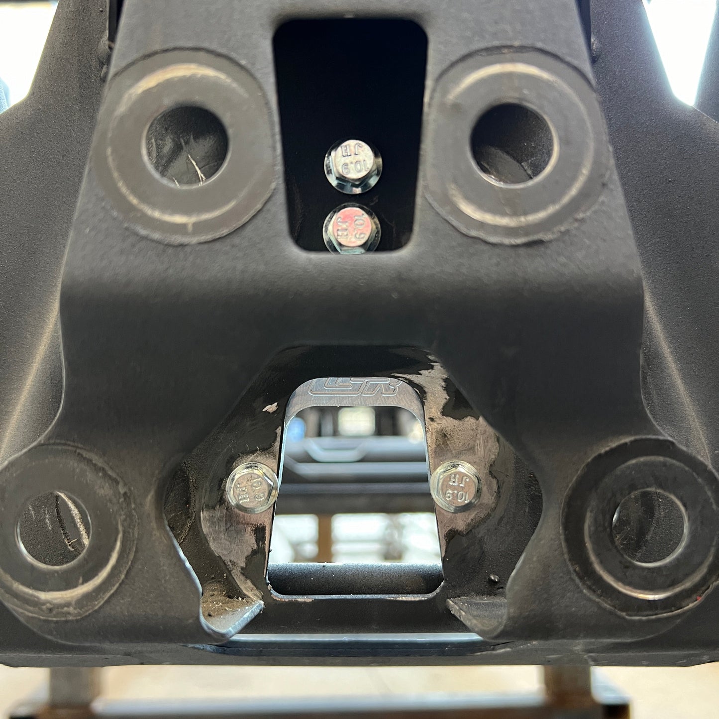Can-Am Maverick R Radius Rod Nut Plate Kit SxS Off-Road - Top View | Lone Star Racing