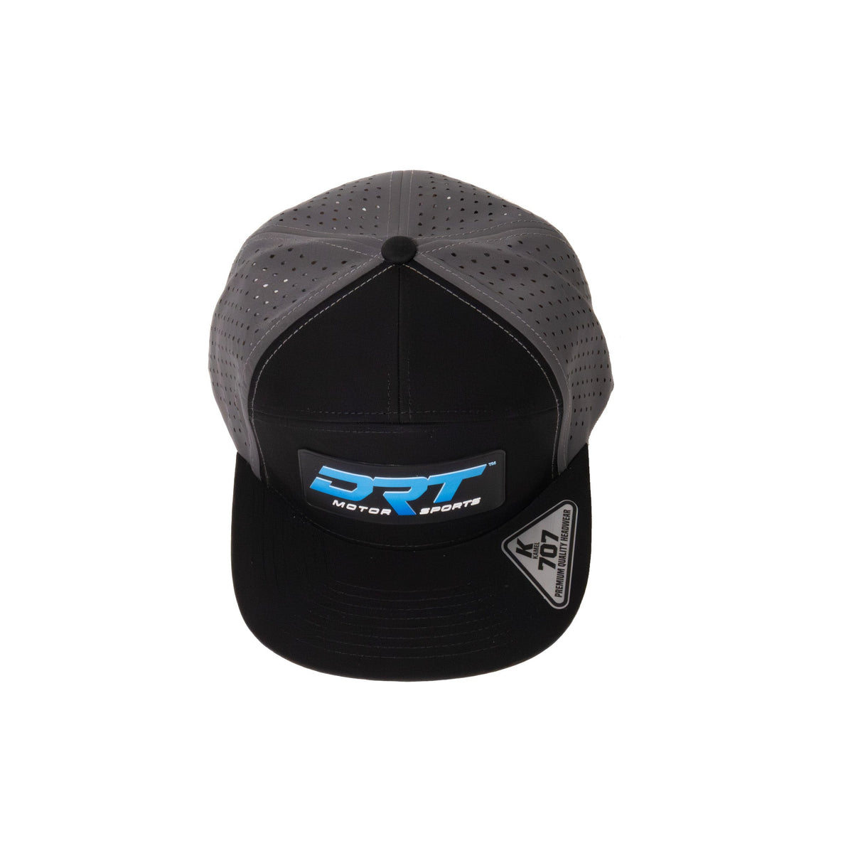 Recharged Series Snap Back Hat (Grey/Black) by DRT Motorsports, product view 4
