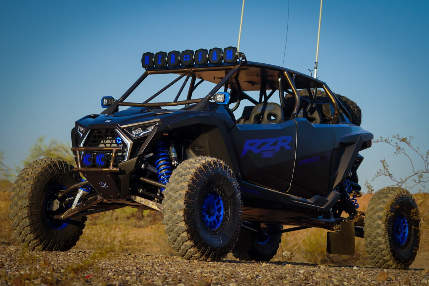 Polaris RZR Pro R / Turbo R Double Row Front Bumper Geiser Performance