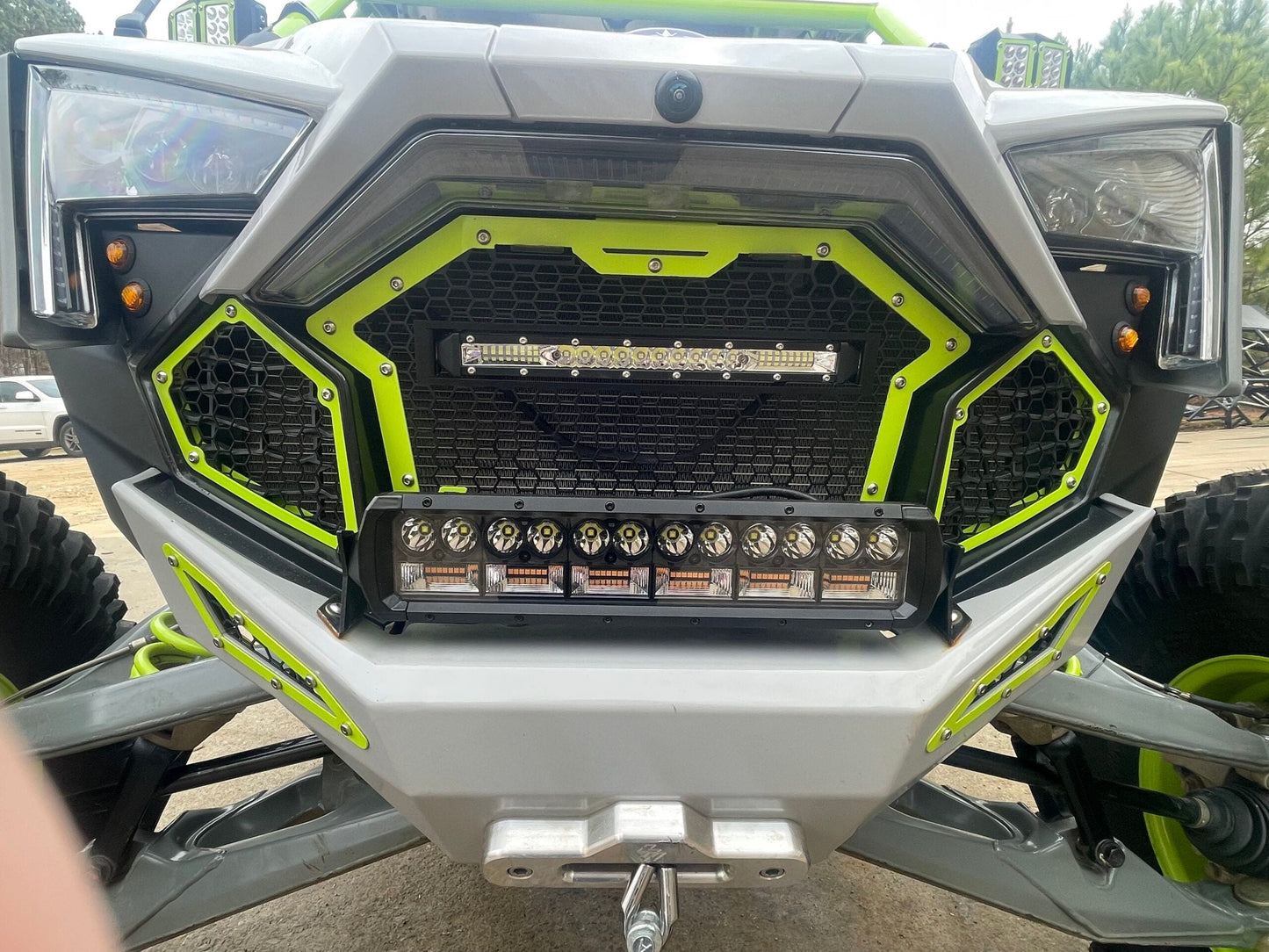 Polaris RZR Pro R / Turbo R Front Grille Vents L&W Fab