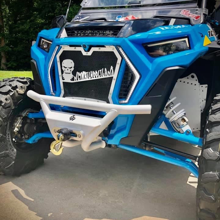 Polaris RZR Turbo S Race Style Winch Bumper L&W Fab