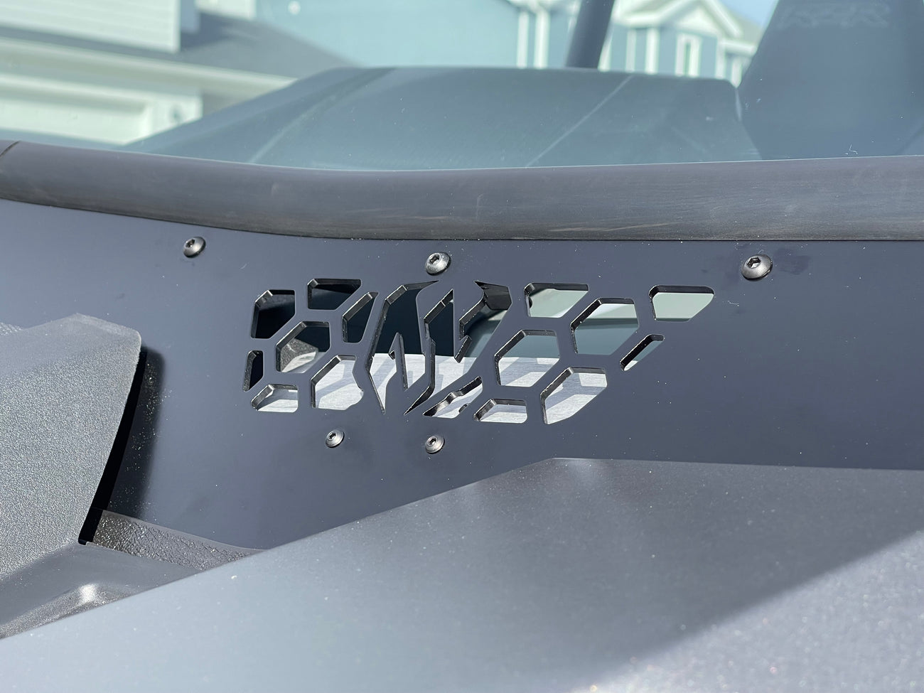 Polaris RZR XP Vented Full Glass Windshield Moto Armor