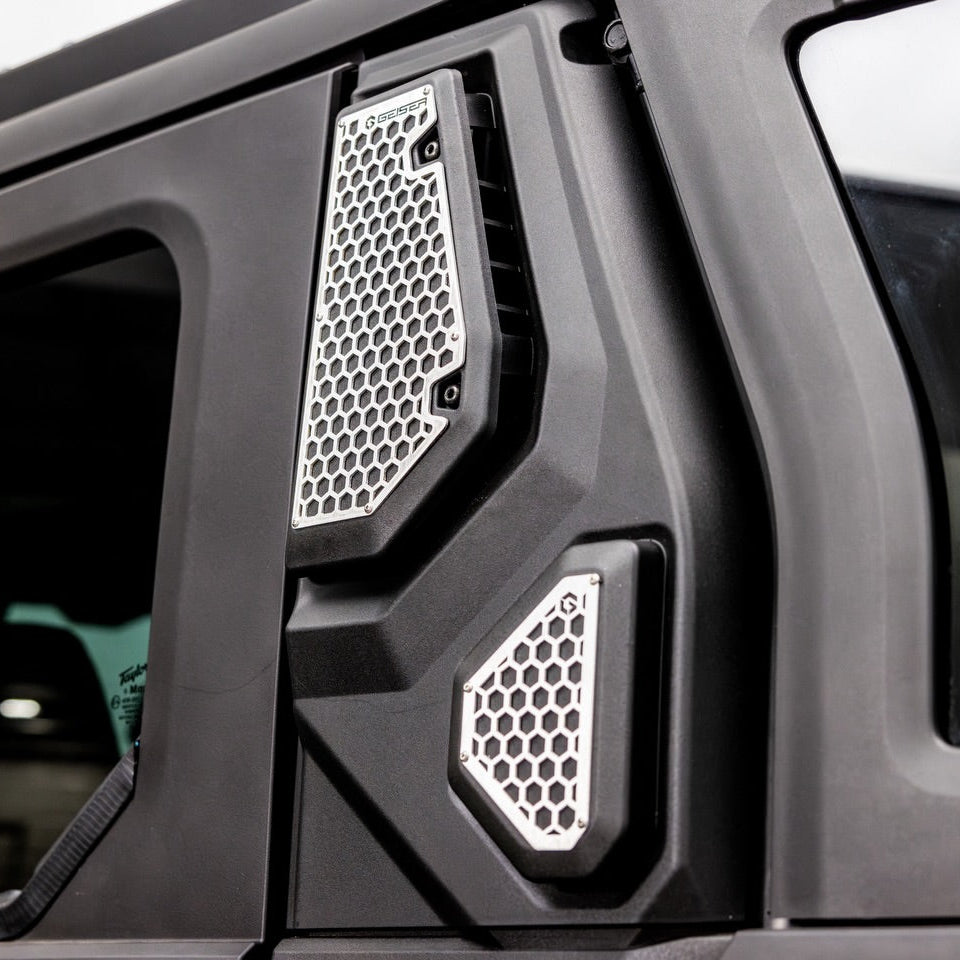Polaris Xpedition Air Intake Vent Covers Geiser Performance