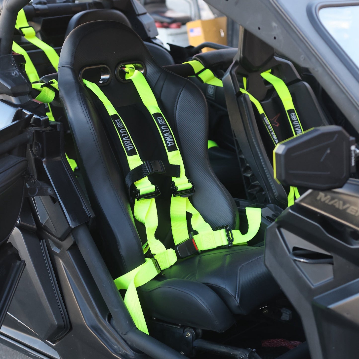 Can-Am Maverick X3 Rebel Series Front Suspension Bucket Seats (Pair)