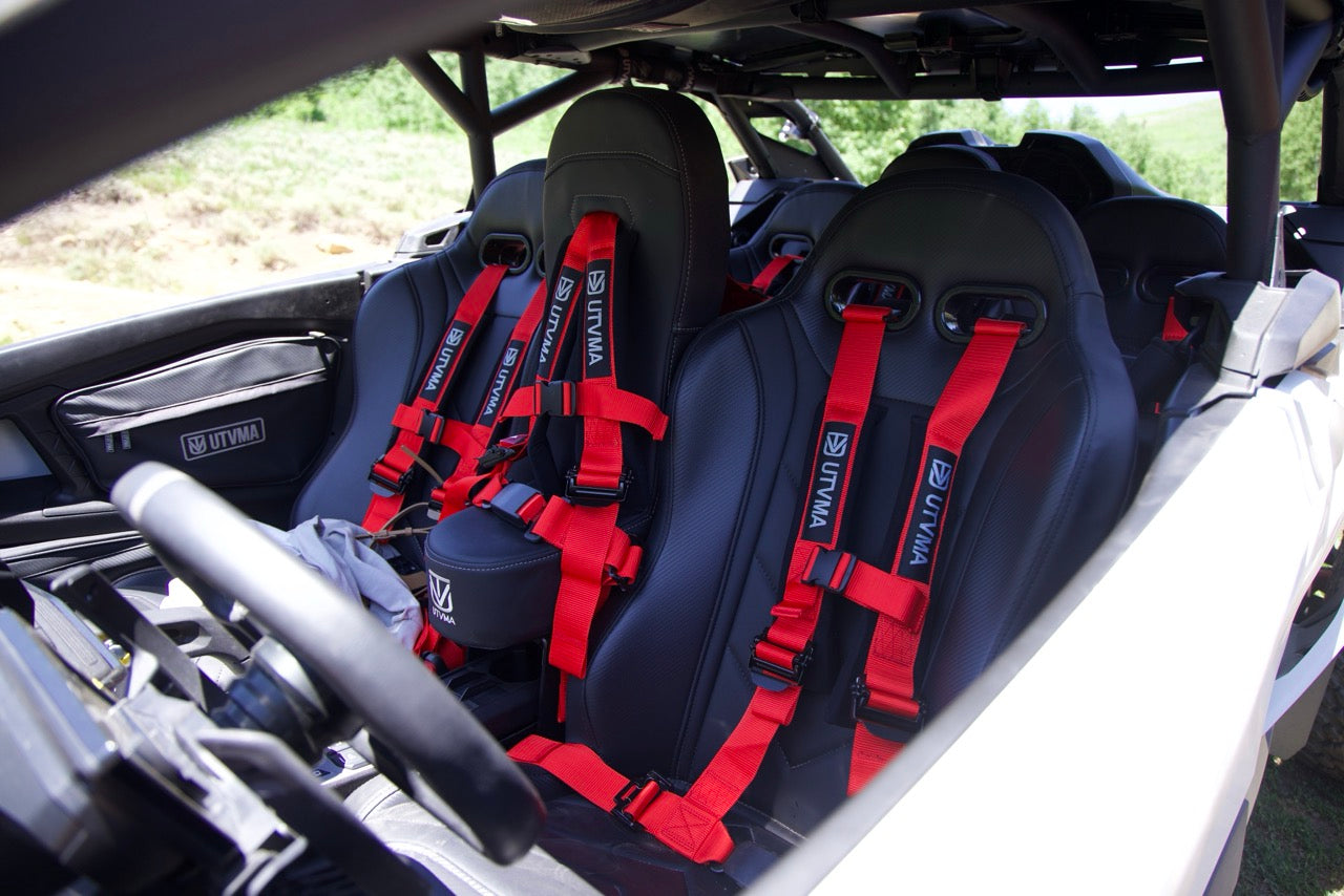 "REBEL" Series Pair of Front Suspension Bucket Seats Maverick R 2 or 4 Seater (2024+)
