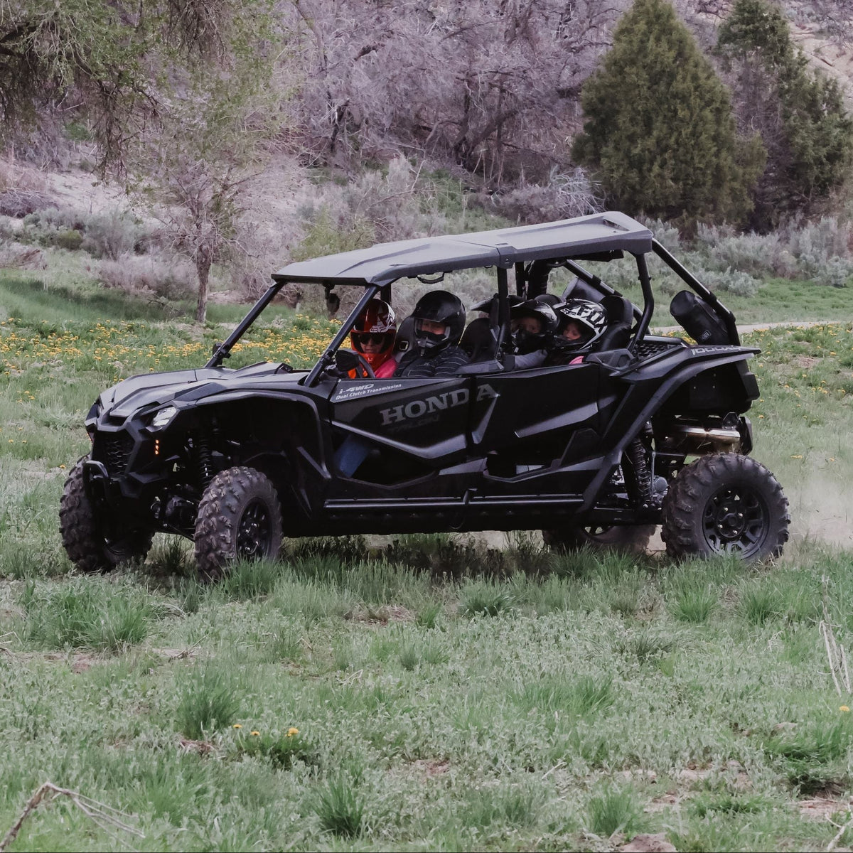 Honda Talon Rear Bench Seat with Harnesses | UTVMA