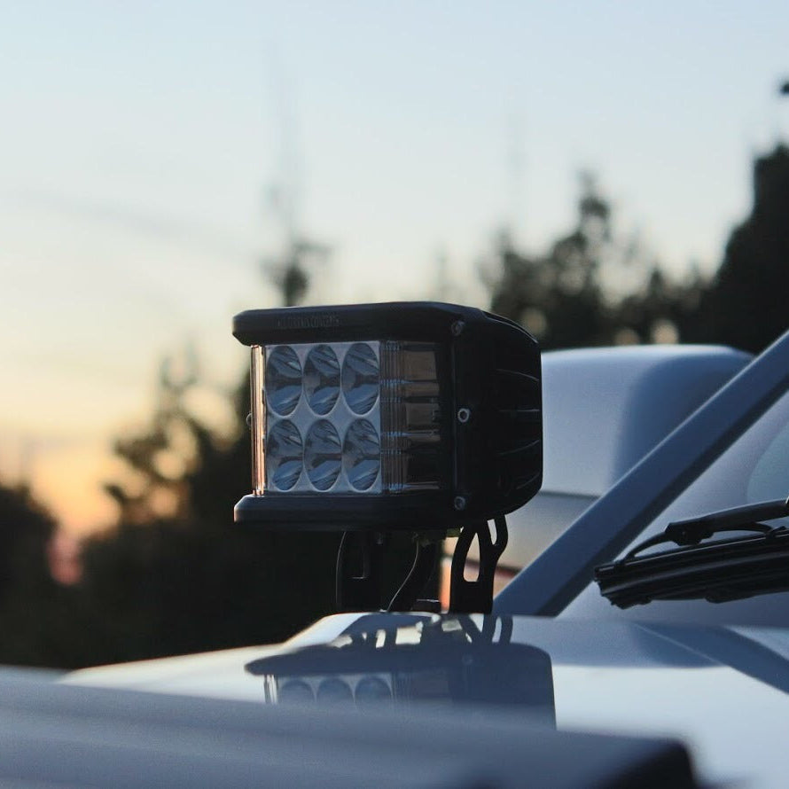 Side Shooter Series Light Pods Pair UTV Off-Road - Close-Up Detail | All Terrain Concepts