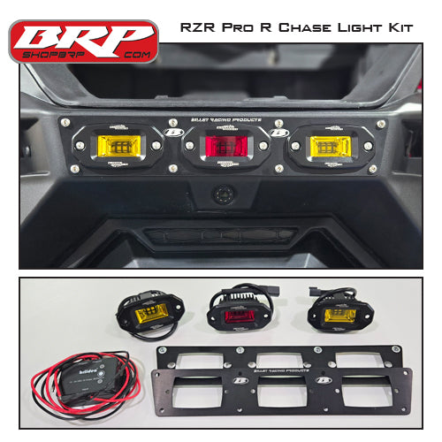 Polaris RZR Pro R Chase Light Kit SxS - Installed View | All Terrain Concepts