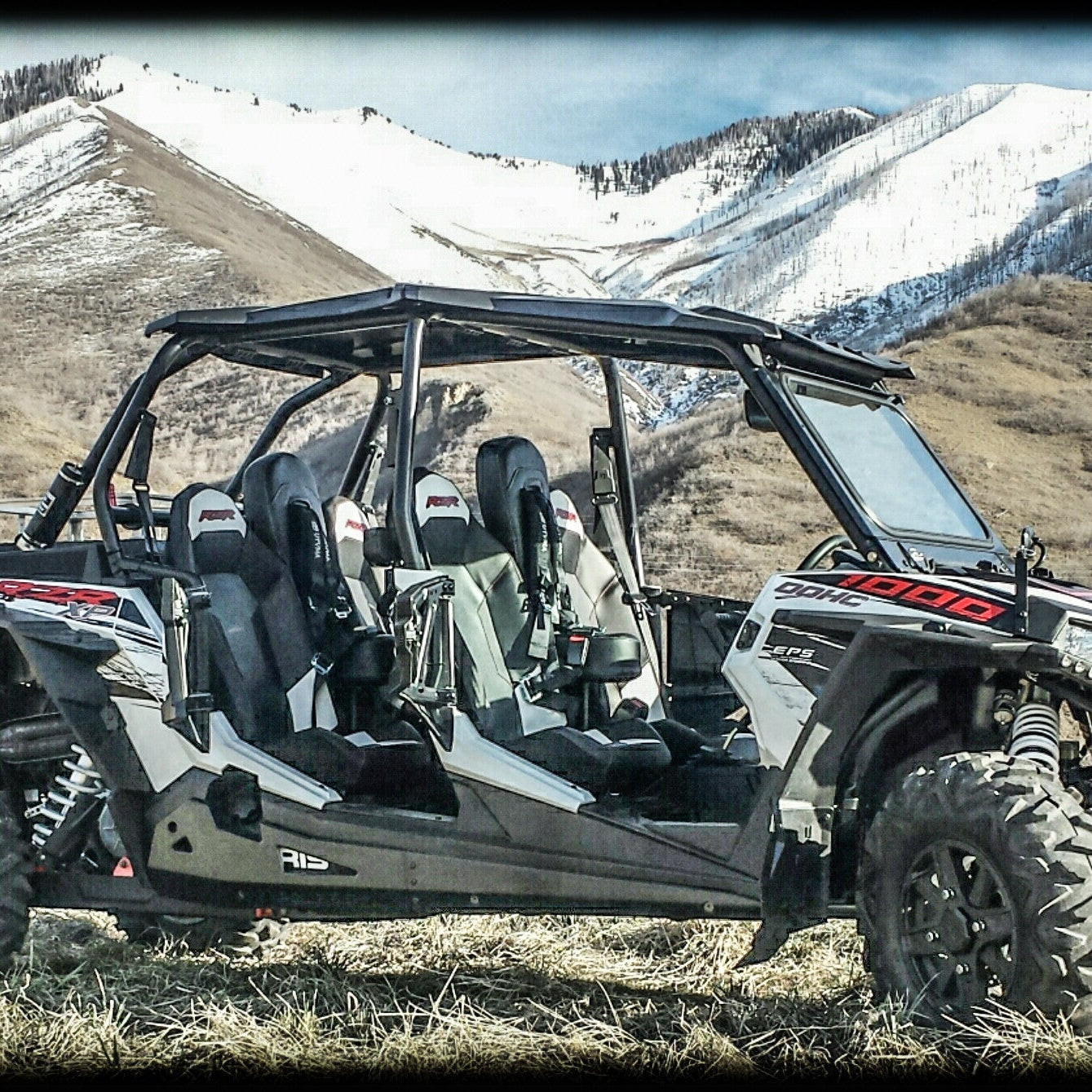 Polaris RZR 900 4-Seat Front & Rear Bump Seats