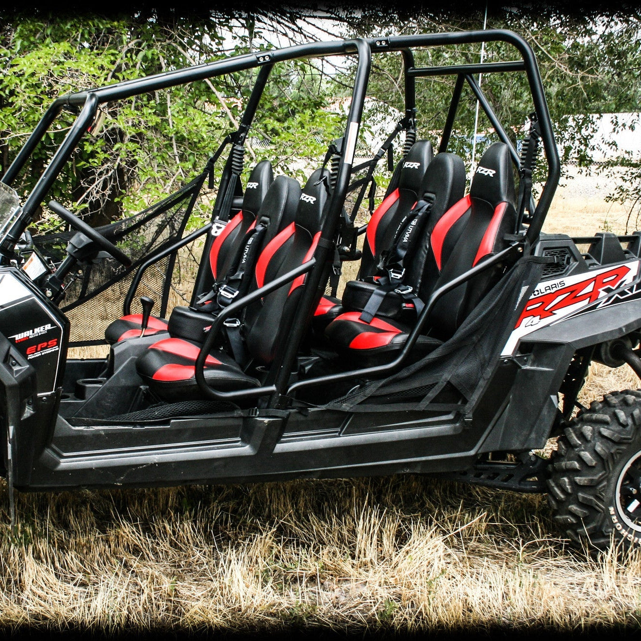 Polaris RZR 800 4-Seat Front & Rear Bump Seats