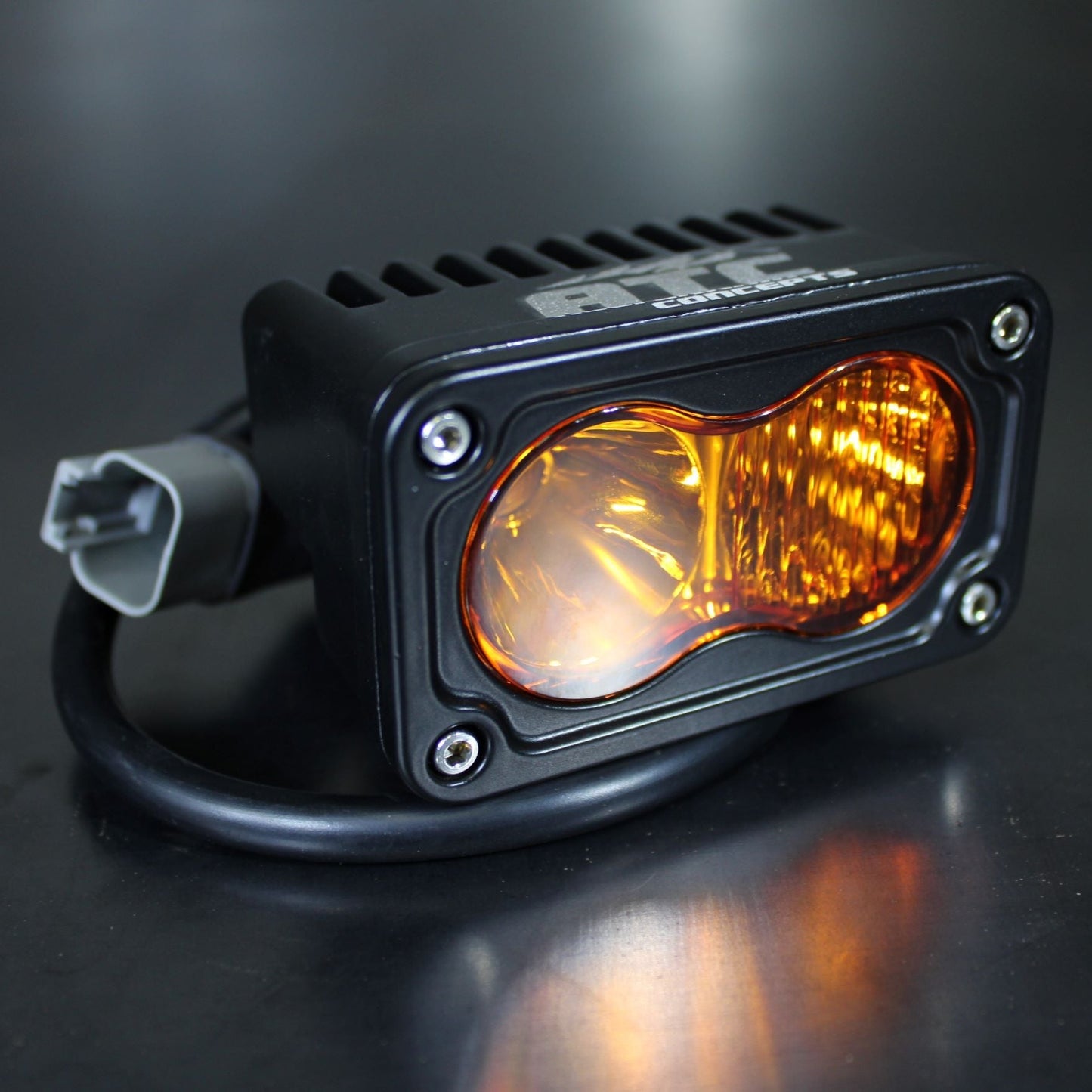 2-Shooter Pod Light SxS Off-Road - Top View | All Terrain Concepts