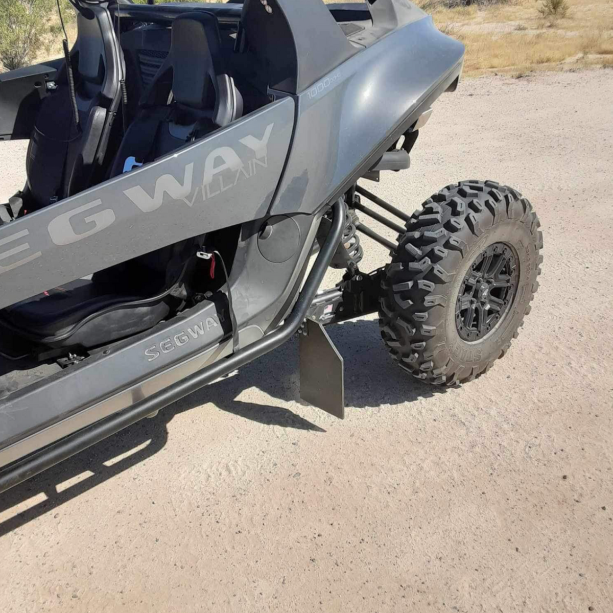 Segway Villain Trailing Arm Mud Flaps | Rock Knocker