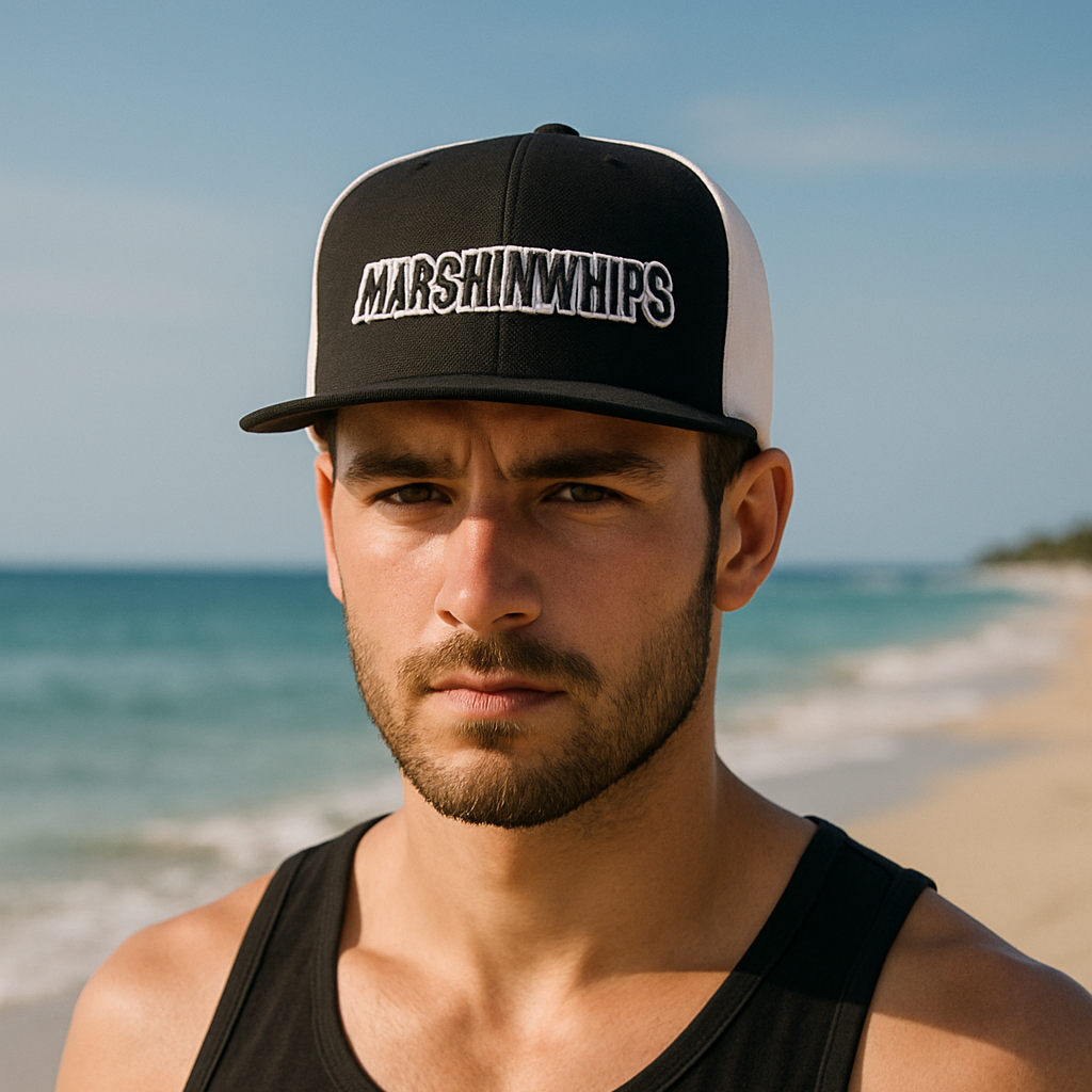 Signature Flat Brim Snapback Hat