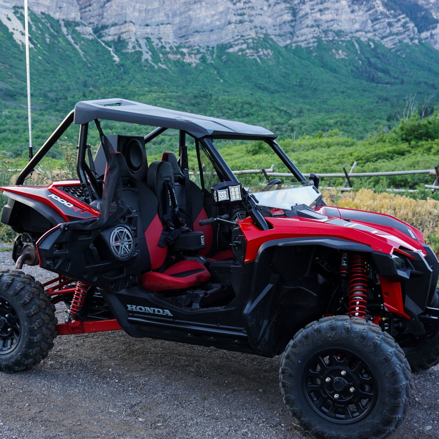 Honda Talon Front Bump Seat with Harness