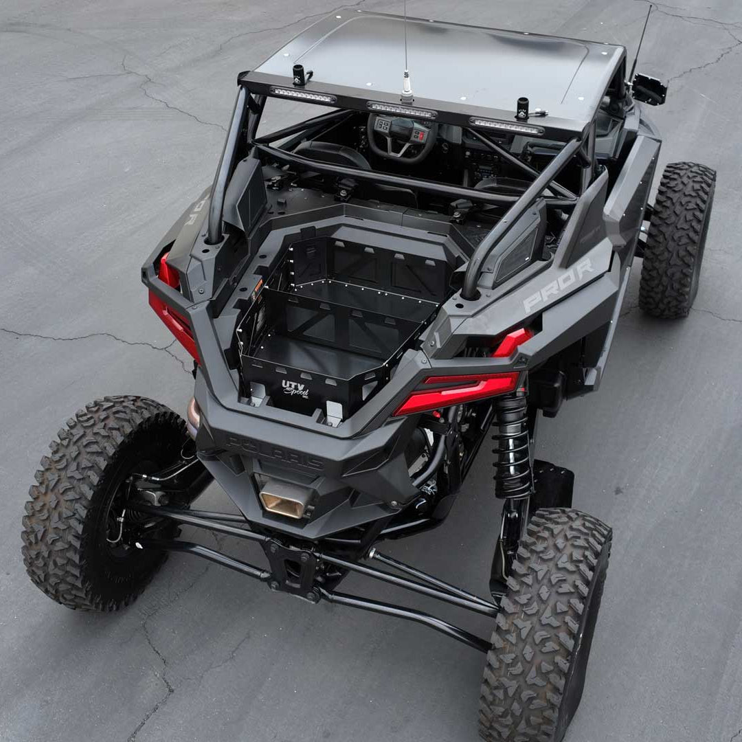 Polaris RZR Pro R Cargo Rack Bed Box