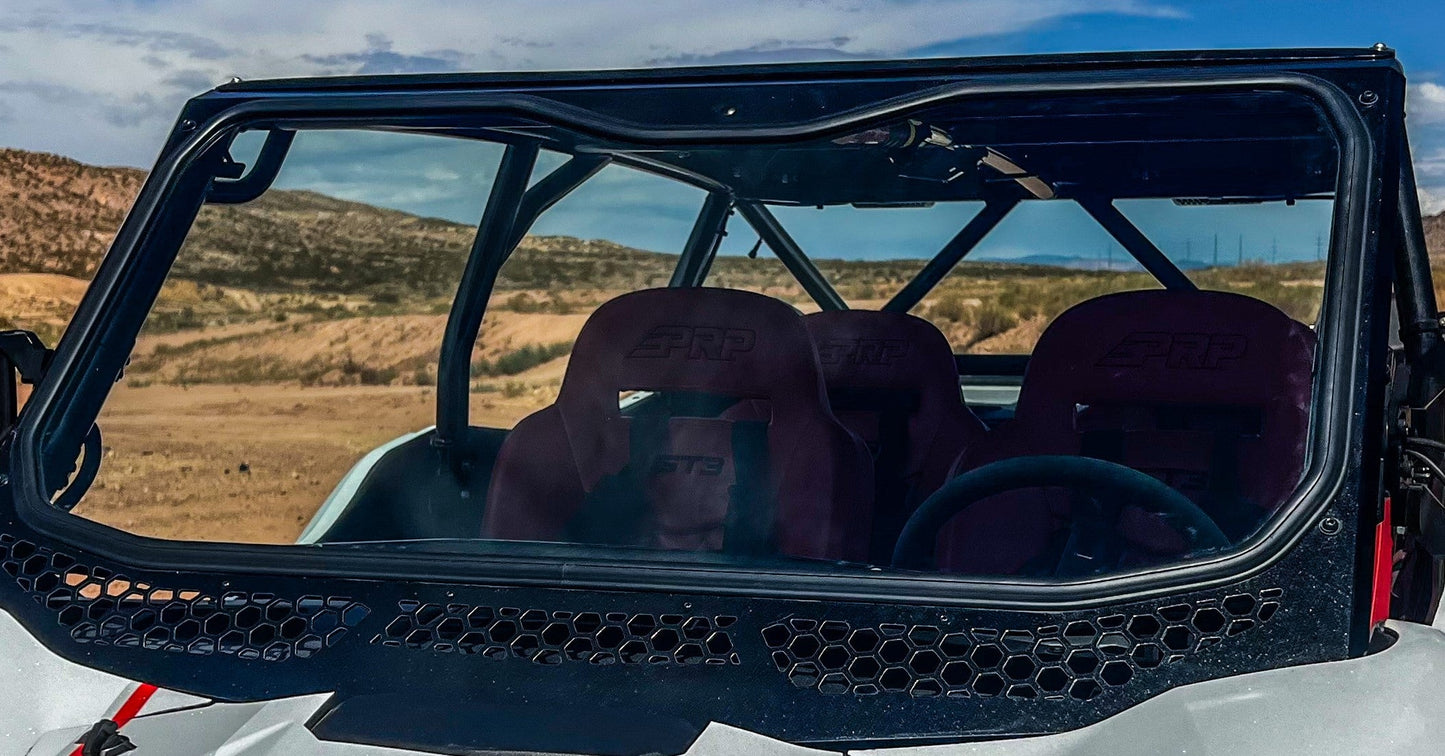 Moto Armor Kawasaki Teryx KRX VOODOO Cage Glass Windshield - view 6