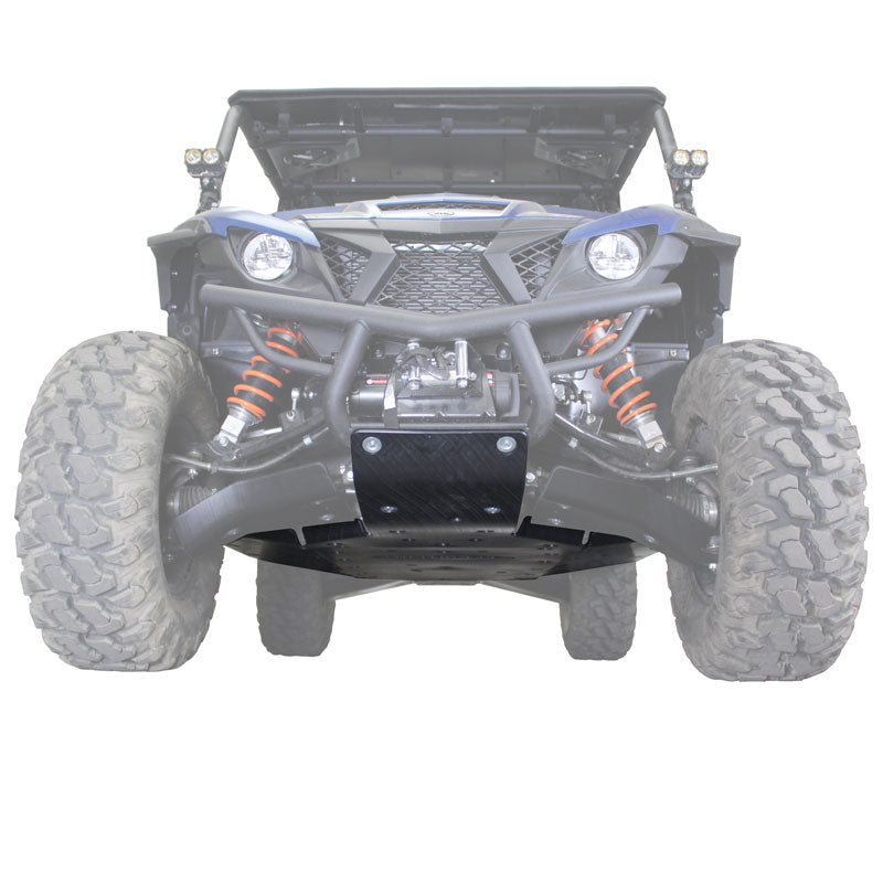 Yamaha Wolverine X2 / X4 UHMW Skid Plate by Factory UTV, front view