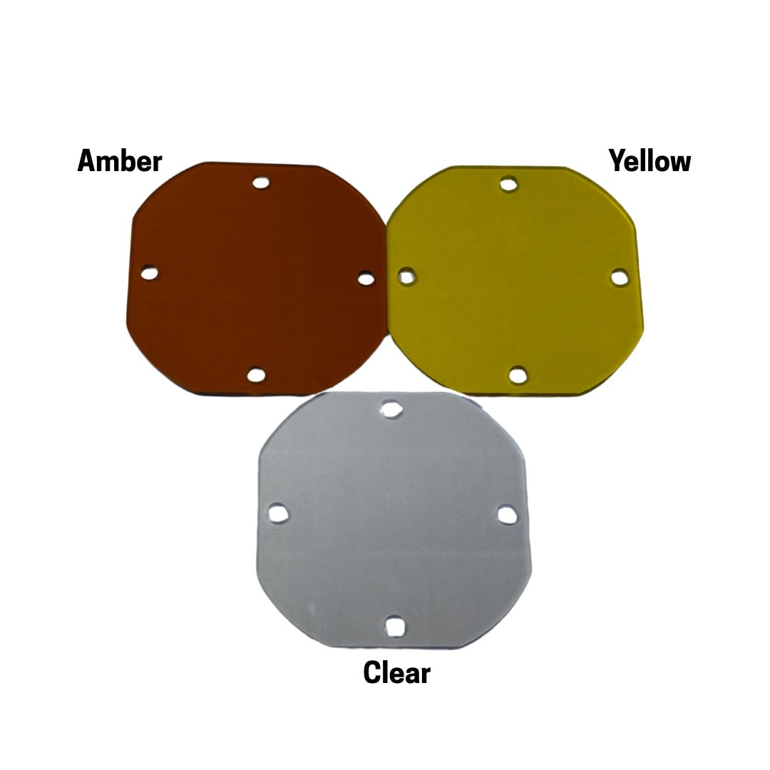 X Jr Mini LED Pod Replacement Lens UTV Side by Side - Product Photo | All Terrain Concepts