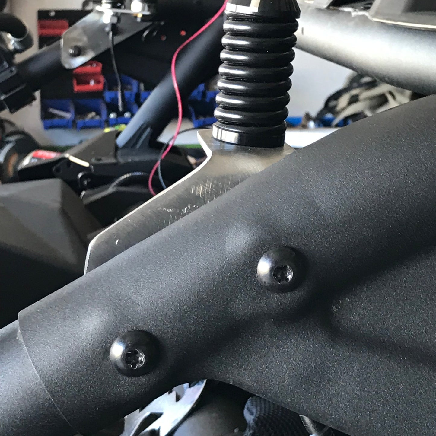 Can-Am Maverick X3 Whip Antenna Mount UTV Lighting - Studio View | All Terrain Concepts