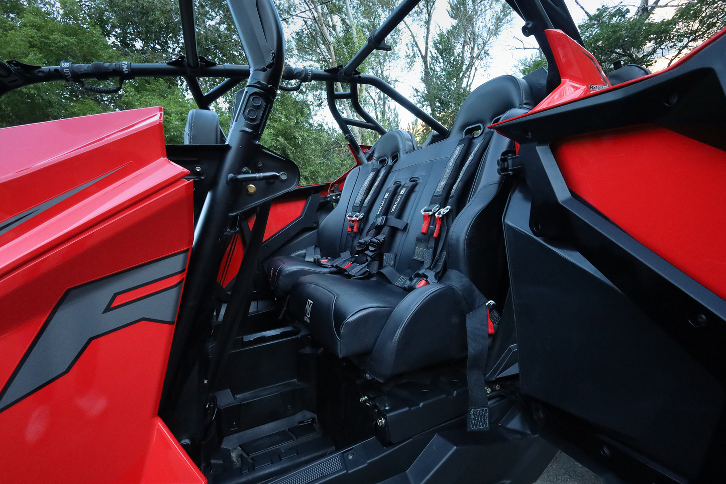 Polaris RZR Pro S Rear Bench Seat with Harnesses