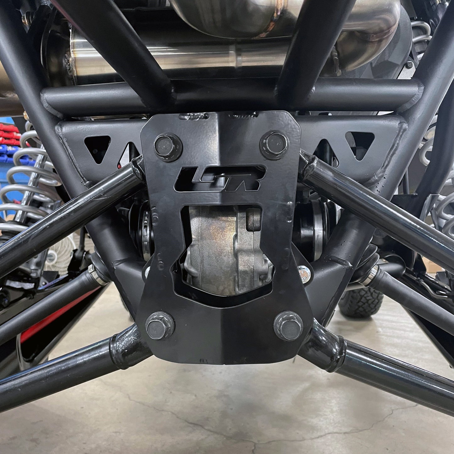 Polaris RZR Pro R / Turbo R Boxed Radius Rod Plate UTV Side by Side - Product Photo | Lone Star Racing
