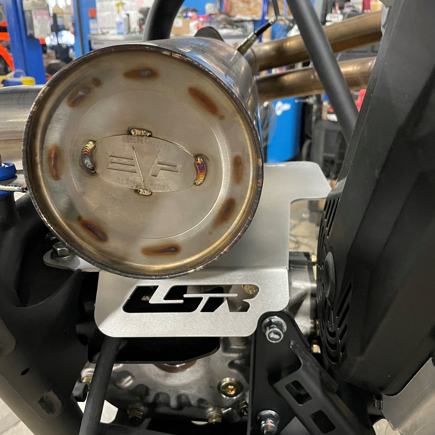 Polaris RZR Pro R Differential Heat Shield UTV Off-Road - Close-Up Detail | Lone Star Racing