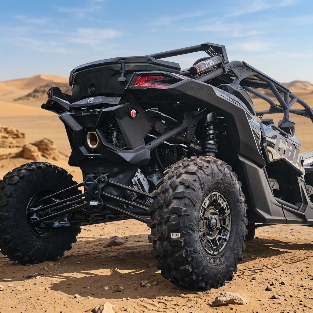 Can-Am Maverick X3 Mounting Tube for Tower Speakers SxS Off-Road - Top View | DS18