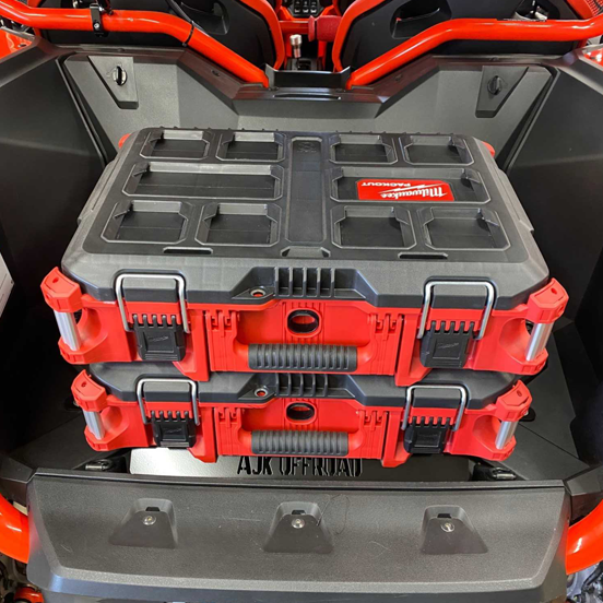 Honda Talon Packout Mount by AJK Offroad, full view