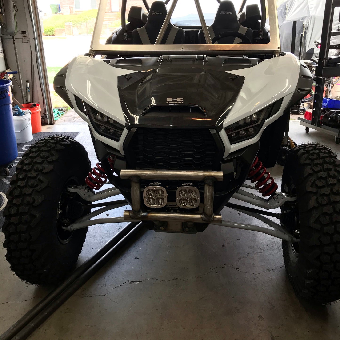 Kawasaki Teryx KRX Race Front Bumper SxS Off-Road - Top View | All Terrain Concepts