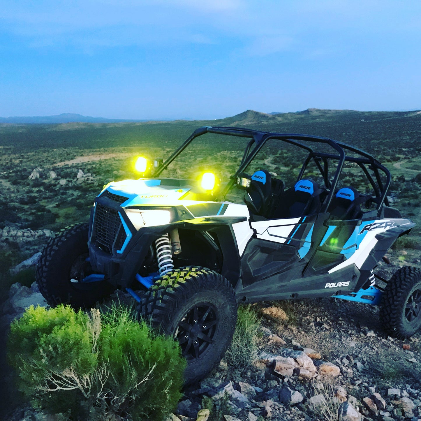 Polaris RZR A-Pillar Light Mounting Bracket UTV Side by Side - Product Photo | All Terrain Concepts