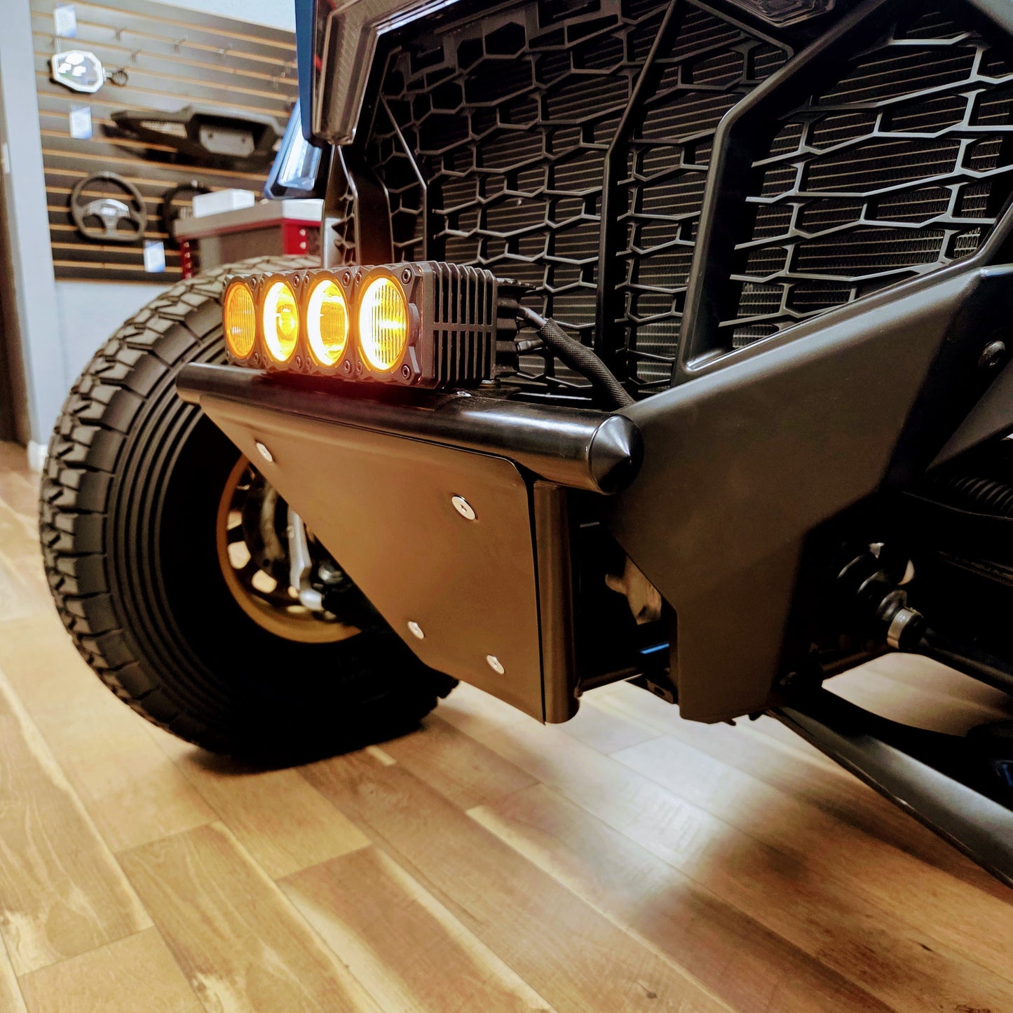 Polaris RZR Pro R Flat Top Front Bumper