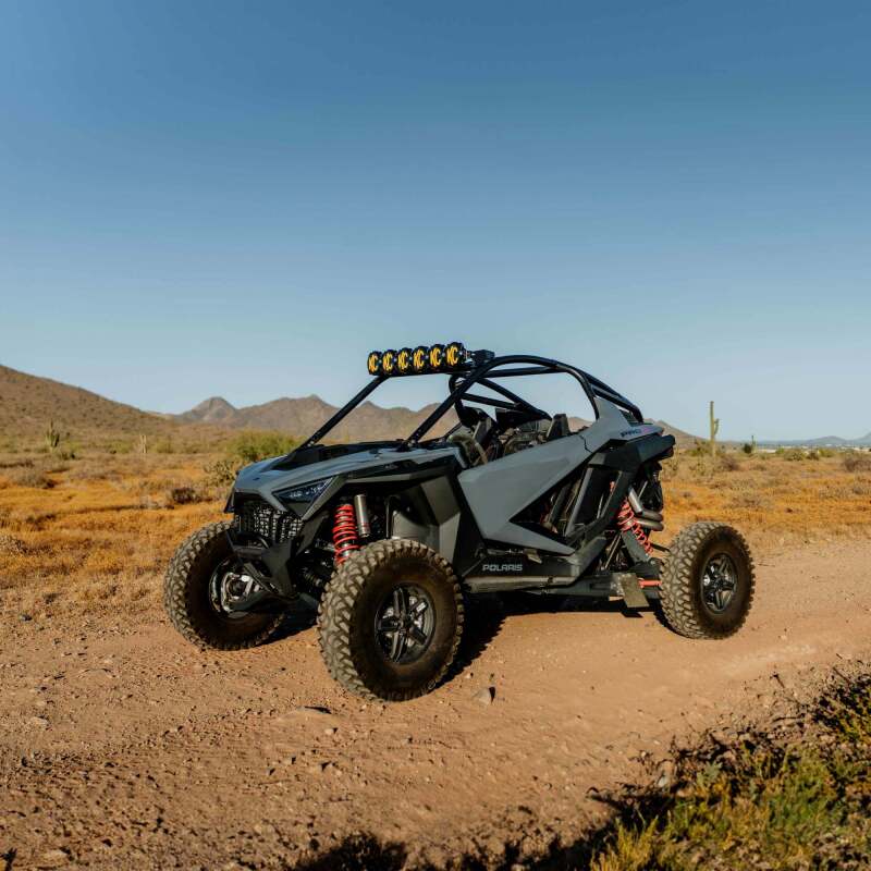 Polaris RZR Pro R Gravity Pro6 39in LED Light Bar Kit SxS Part - Installed View | KC HiLiTES