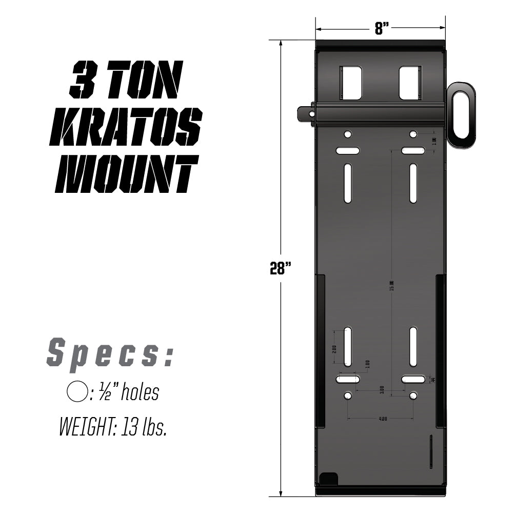 Pro Eagle Kratos 3 Ton Jack Mount 3.0 - view 7