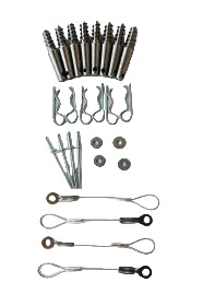 Polaris RZR XP 1000 Clutch Cover Pin Kit UTV - Front View | Lone Star Racing