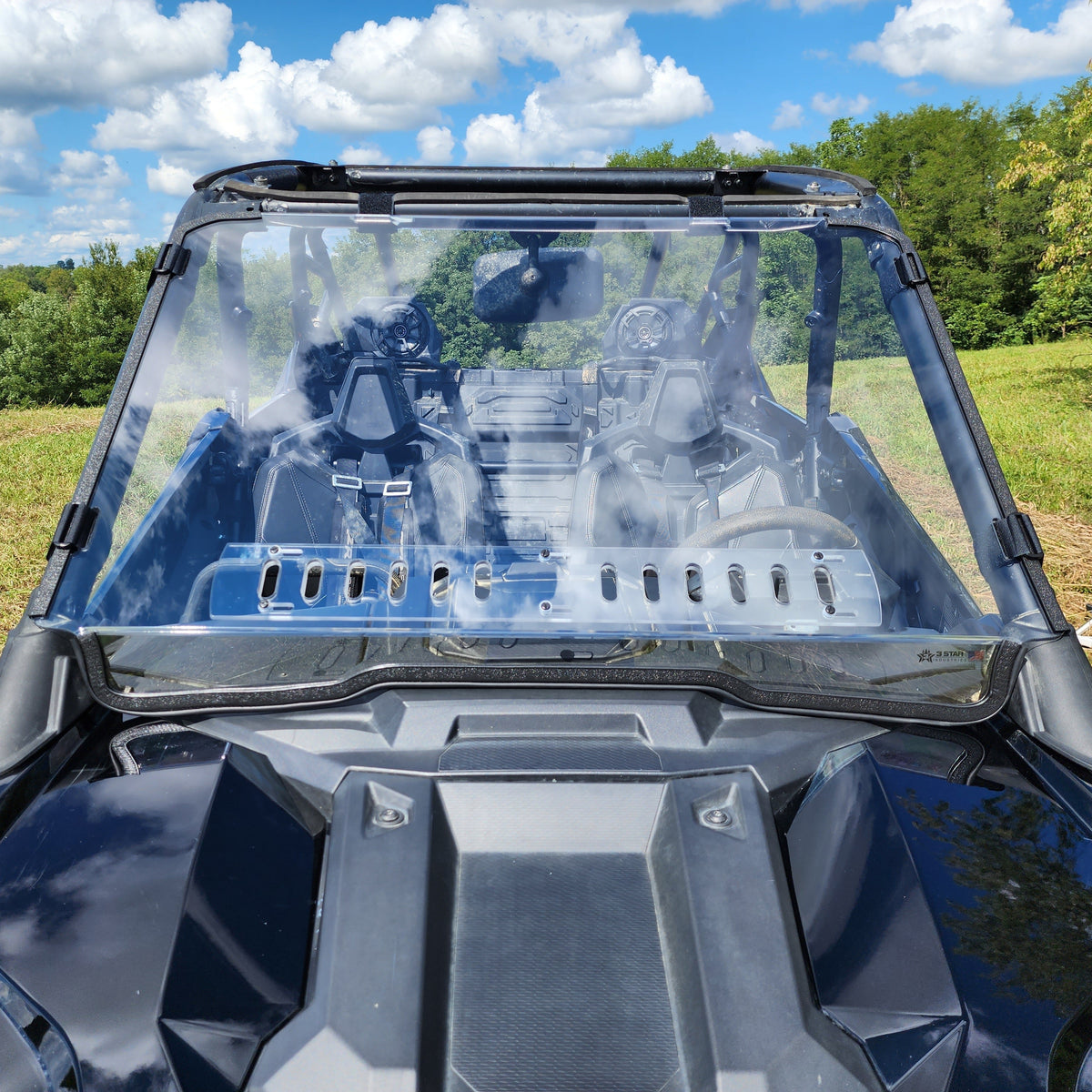 Polaris RZR Pro XP / Turbo R Scratch Resistant Polycarbonate Front Windshield | 3 Star UTV