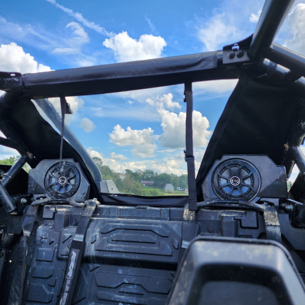 Polaris RZR Pro XP / Turbo R 4-Seat Soft Rear Windshield | 3 Star UTV