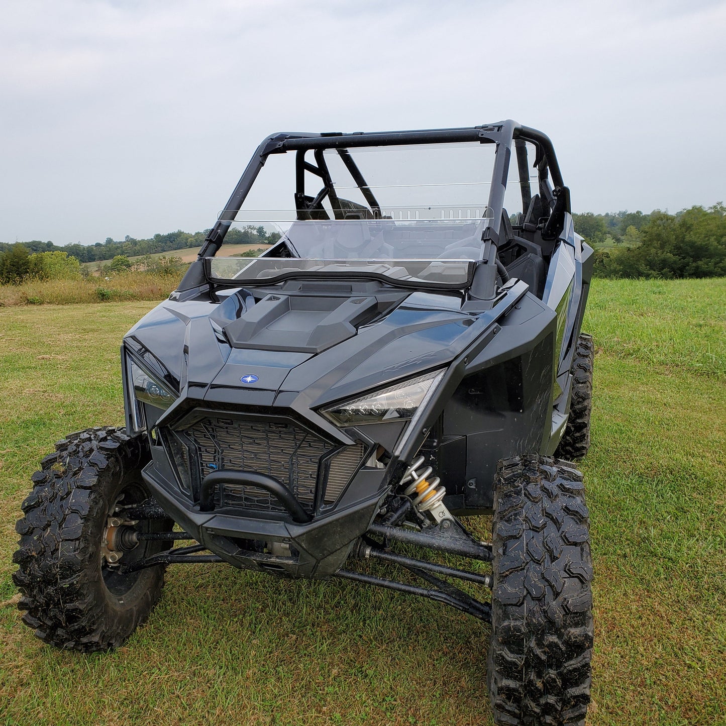 Polaris RZR Pro XP / Turbo R UTV Scratch-Resistant Half Windshield | 3 Star UTV