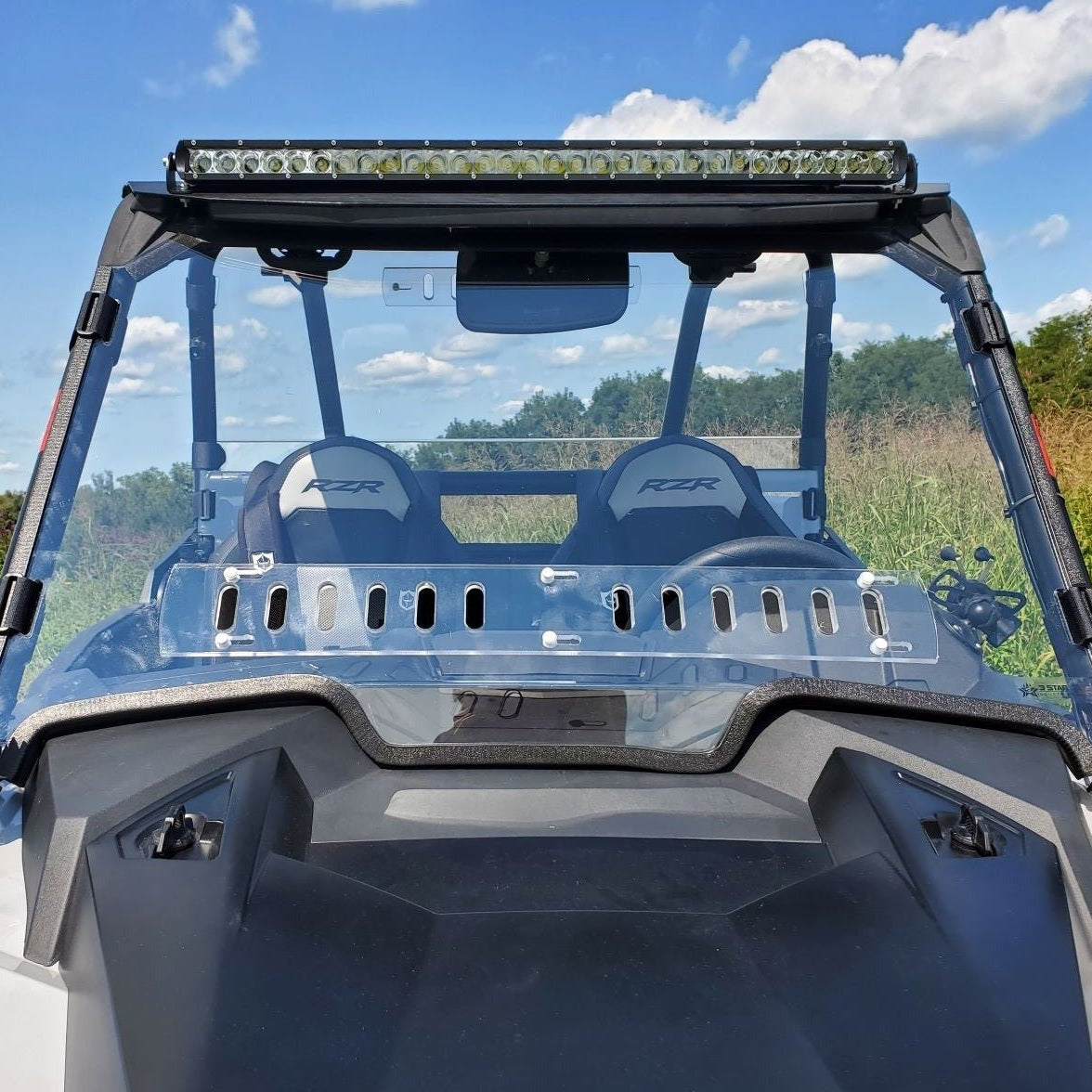 Polaris RZR XP 1000 / XP Turbo UTV Scratch-Resistant Front Windshield | 3 Star UTV