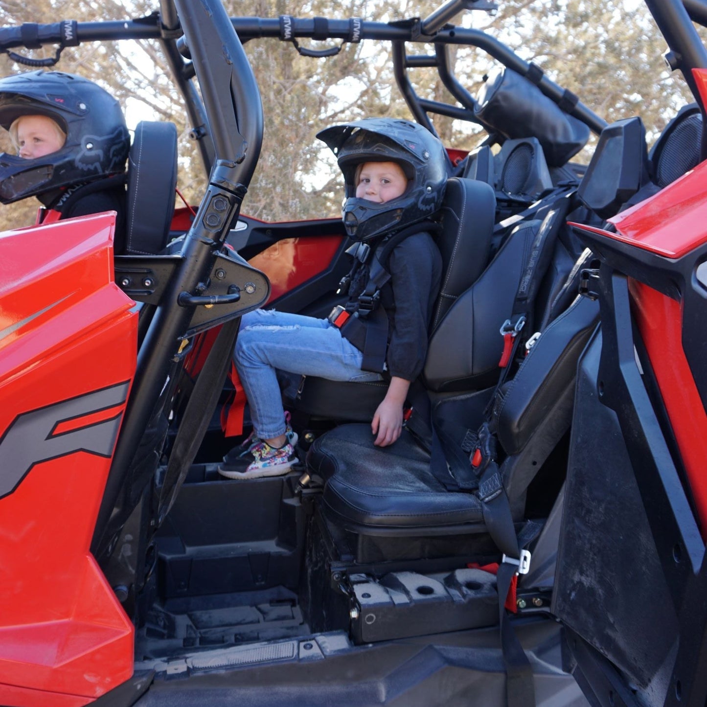 Polaris RZR Pro R / Pro XP / Turbo R Rear Bump Seat with Harness