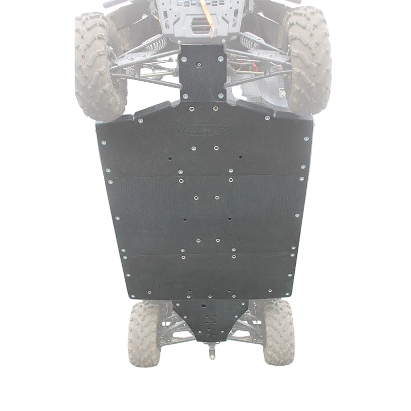 Polaris Ranger XP 900 Crew UHMW Skid Plate UTV - Front View | Factory UTV