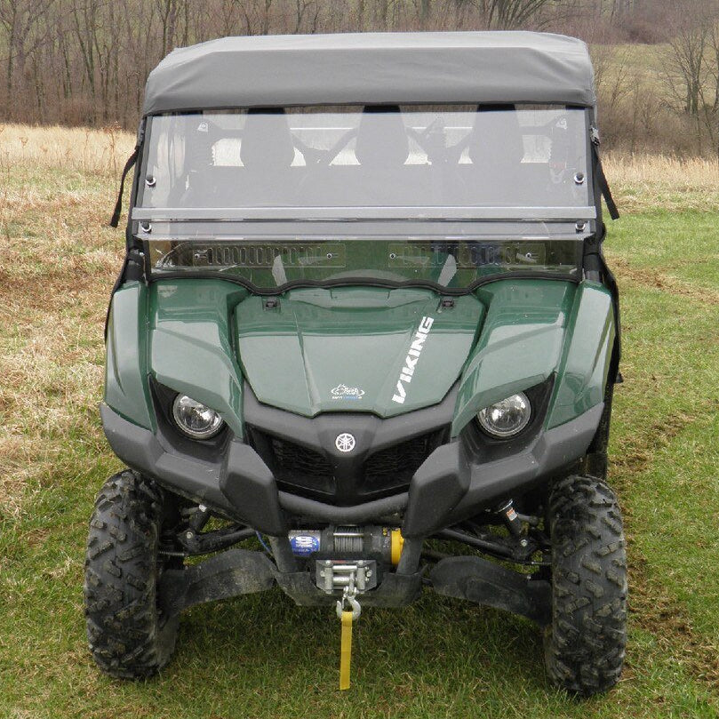 Yamaha Viking (2014-2023) UTV Scratch-Resistant Front Windshield | 3 Star UTV