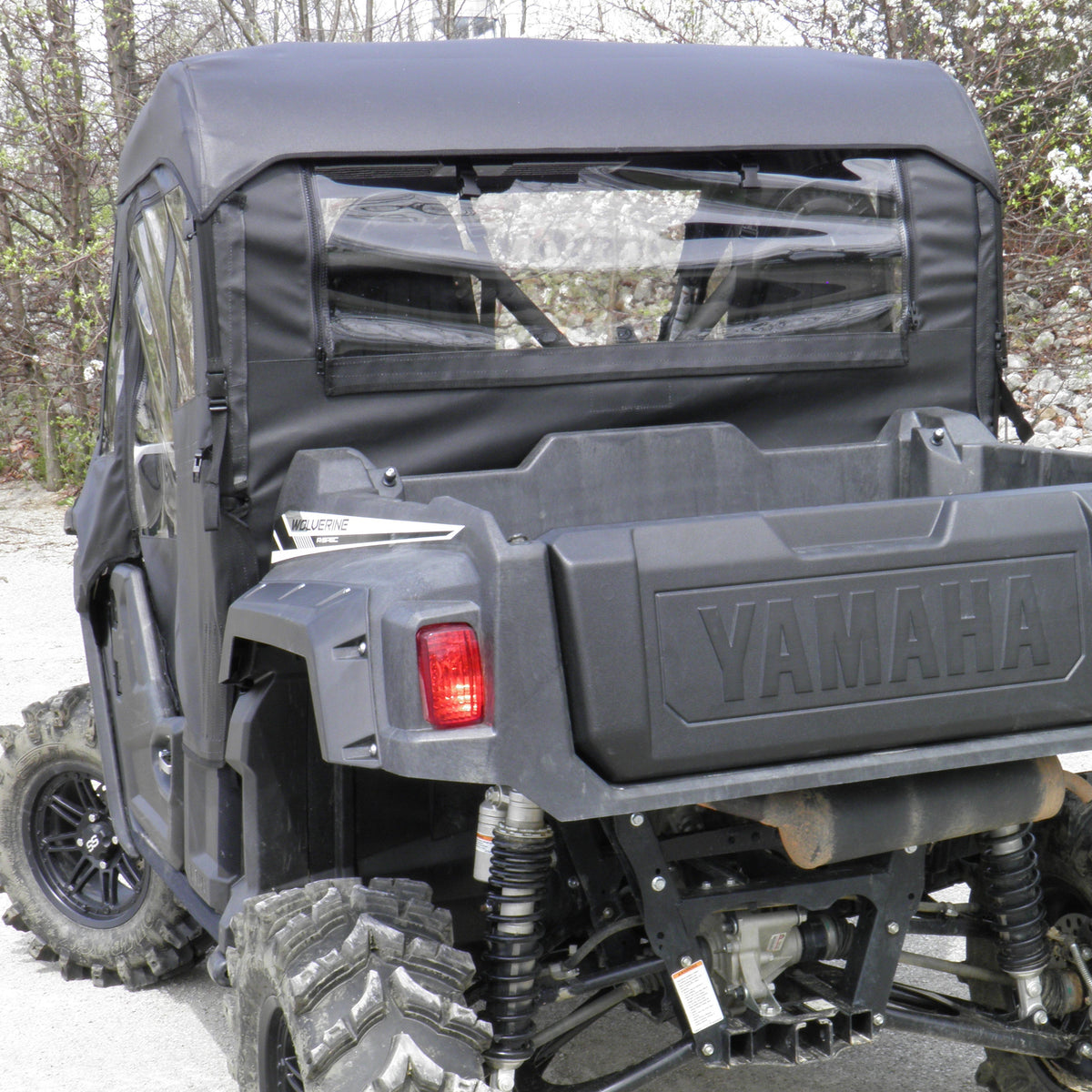 Yamaha Wolverine Full Door Cab Enclosure (Hard Windshield) by 3 Star UTV, product view 3