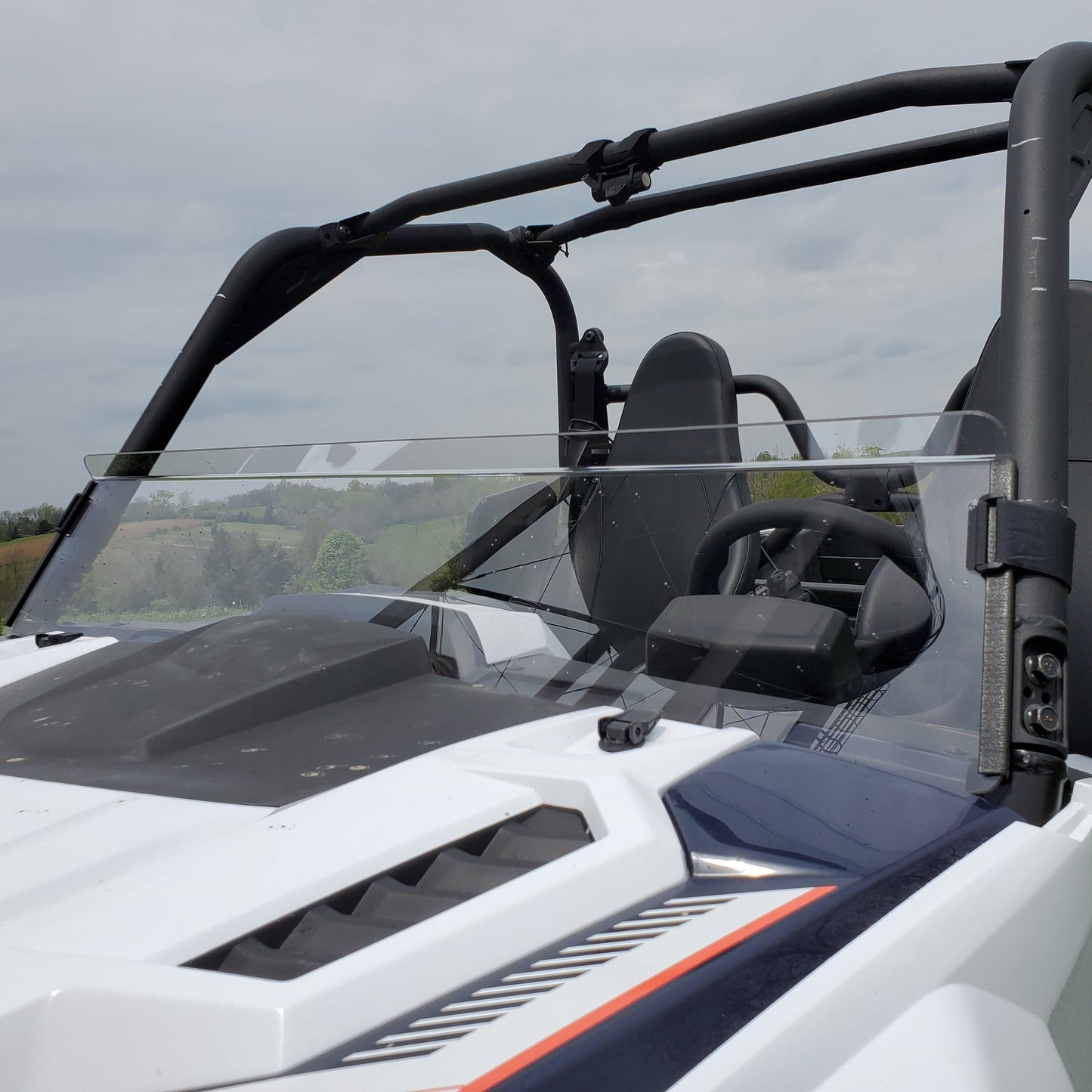 3 Star UTV Polycarbonate Half Windshield for Yamaha Wolverine RMAX SxS